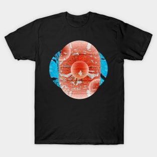 Psychedelic Abstract Bird and Water Art T-Shirt